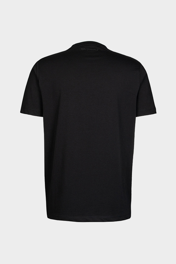 ΜΠΛΟΥΖΑ T-SHIRT KARL LAGERFELD - 990 ΜΑΥΡΟ